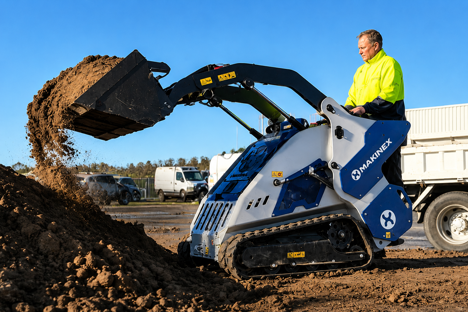 Mini Skid Steer Spotlight: A Compact Machine with Big Capability